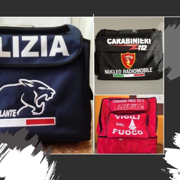 Vendita borse professionali forze dell'ordine a Torino: qualità e personalizzazione su misura da Cadel